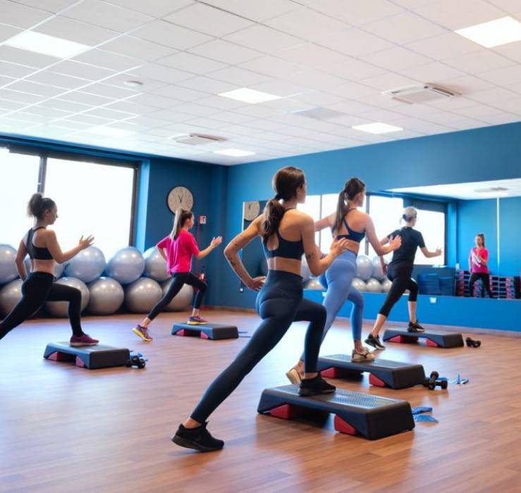 Donne che fanno ginnastica